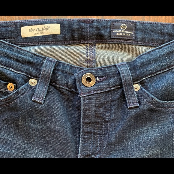 AG Adriano Goldschmied the Ballad Slim Boot 31” - Picture 5 of 7